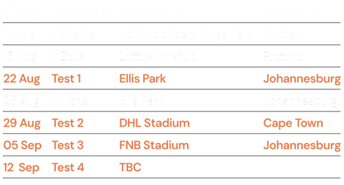 Match Schedule